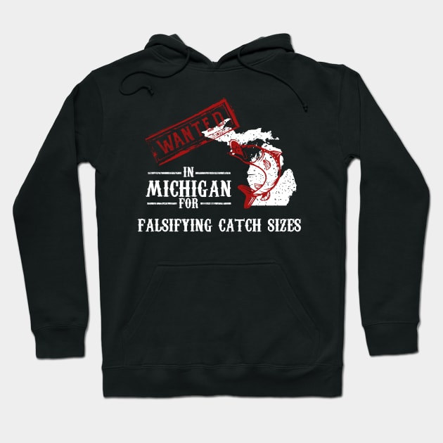 Michigan Fishing Lover Hoodie by TriHarder12